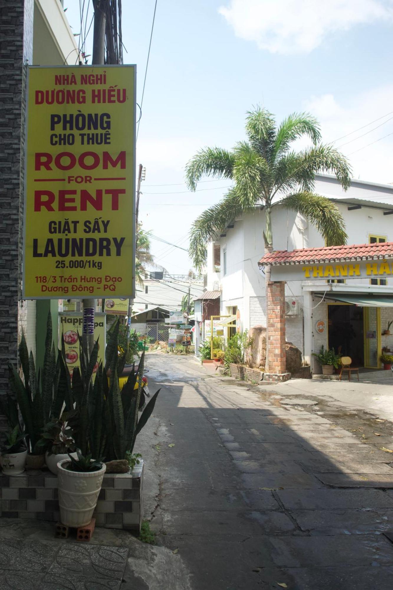 Duong Hieu Guesthouse Дуонг-Донг Экстерьер фото